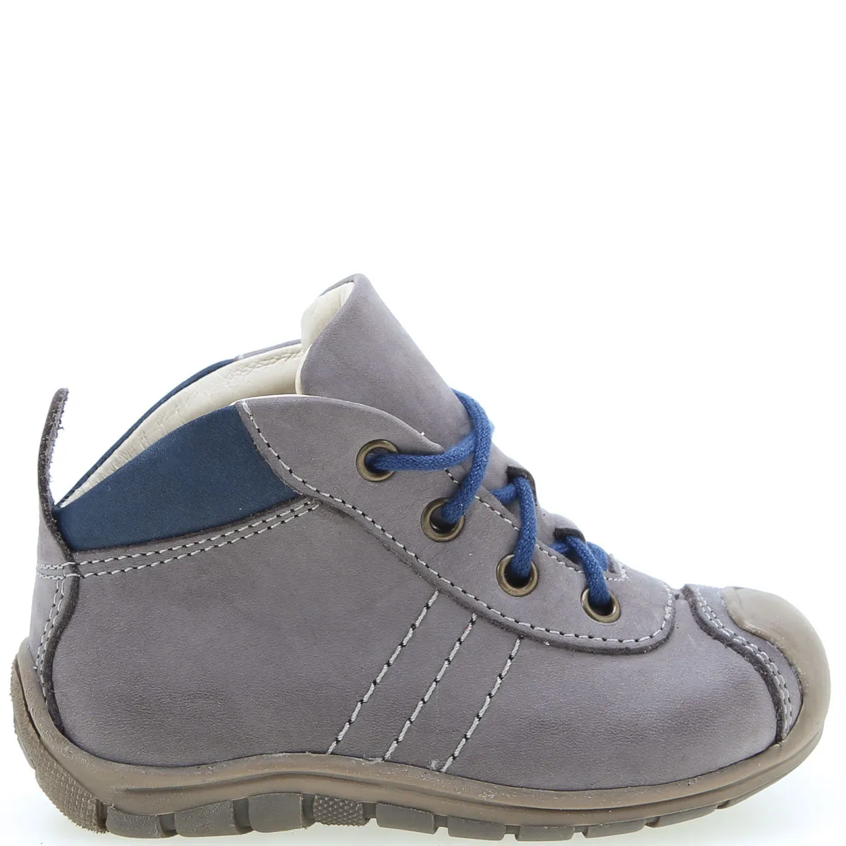 (2347-32) Emel lace up shoes with bumper grey