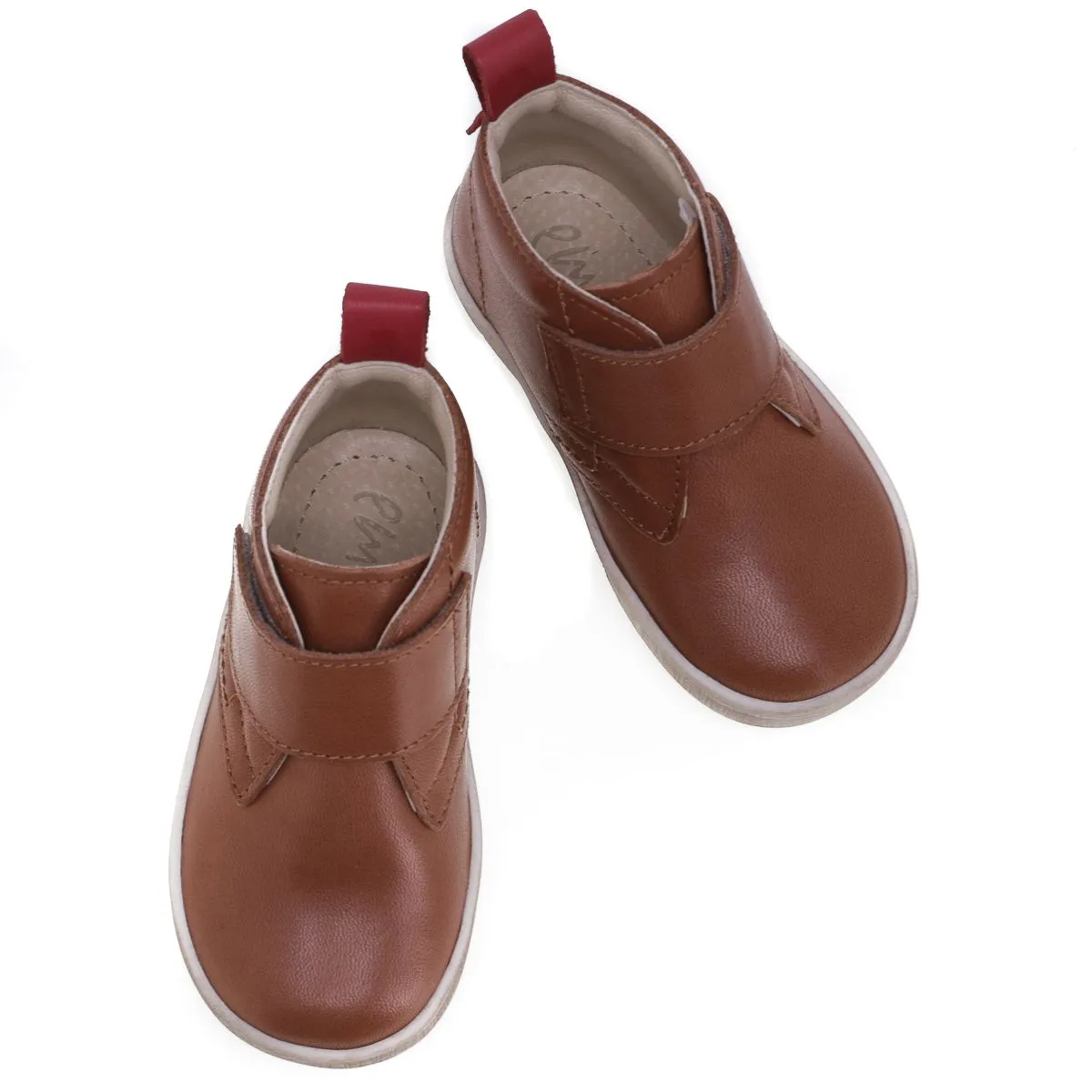 (2470-35 / 2489-35) Emel Brown Velcro Trainers