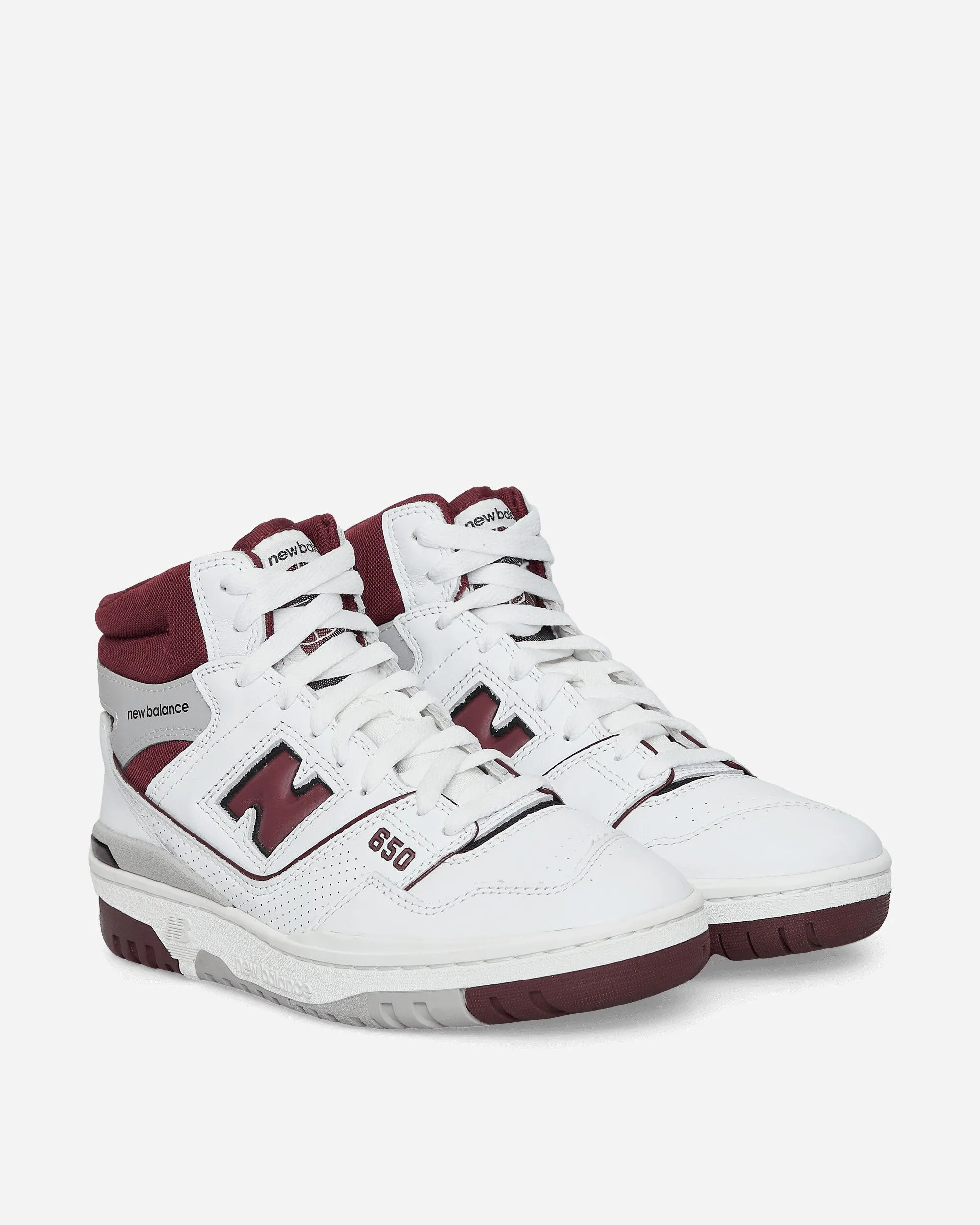 650 sneakers White / Burgundy  / Raincloud