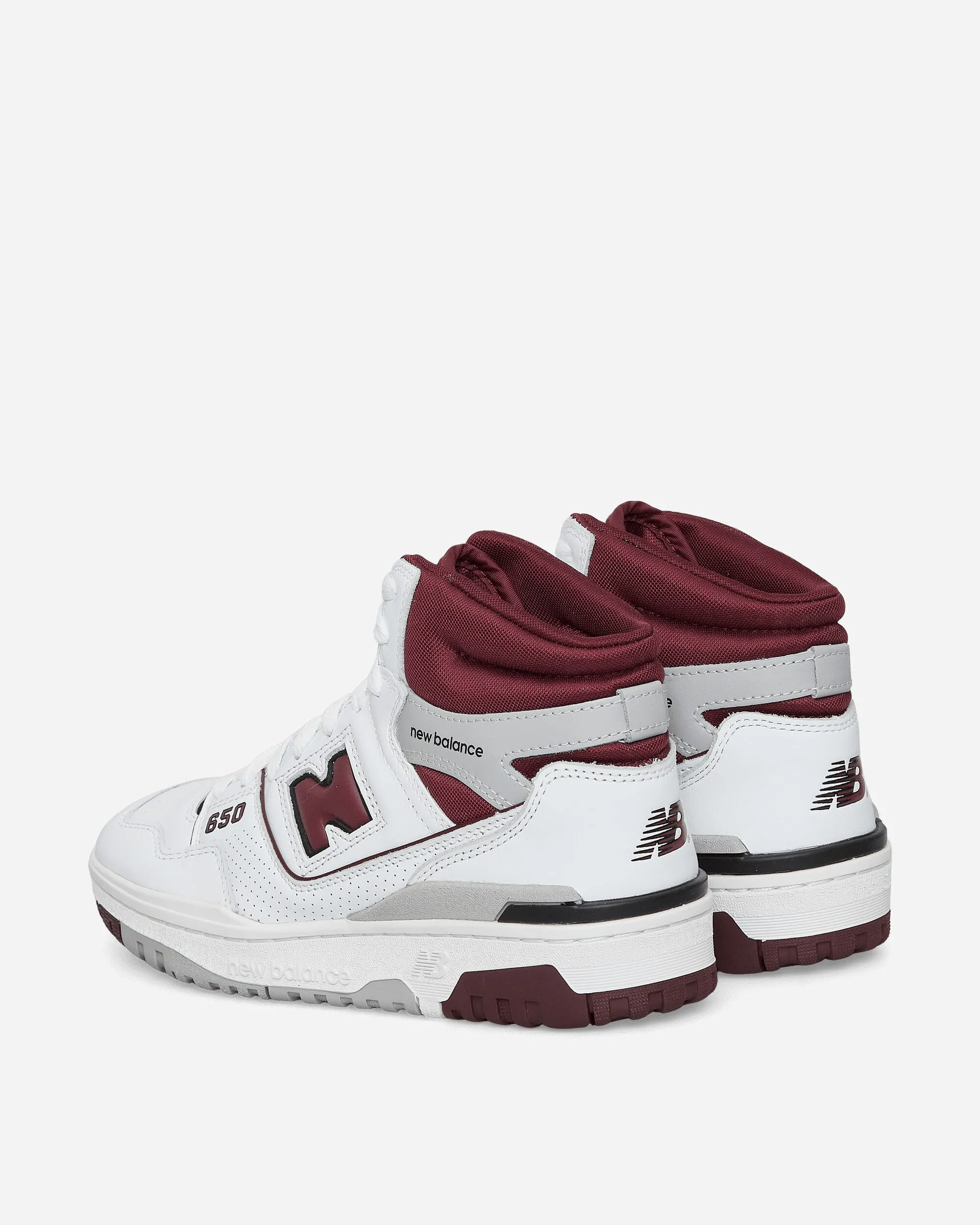 650 sneakers White / Burgundy  / Raincloud