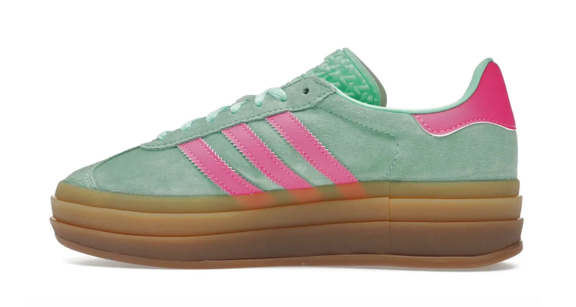 ADIDAS GAZELLE BOLD PULSE MINT PINK (W)