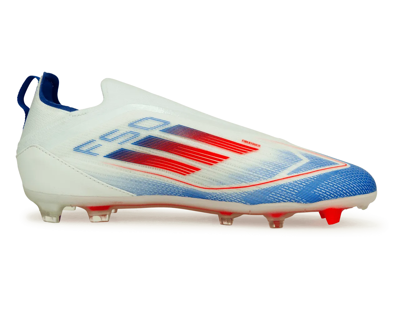 adidas Kids F50 Pro LL FG White/Lucid Blue