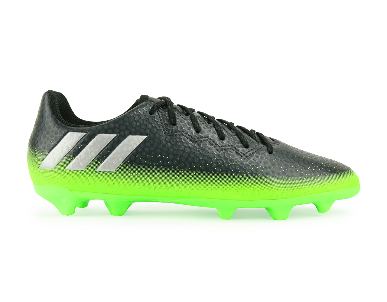 adidas Kids Messi 16.3 FG/AG Dark Grey/Silver Metalic/Solar Green