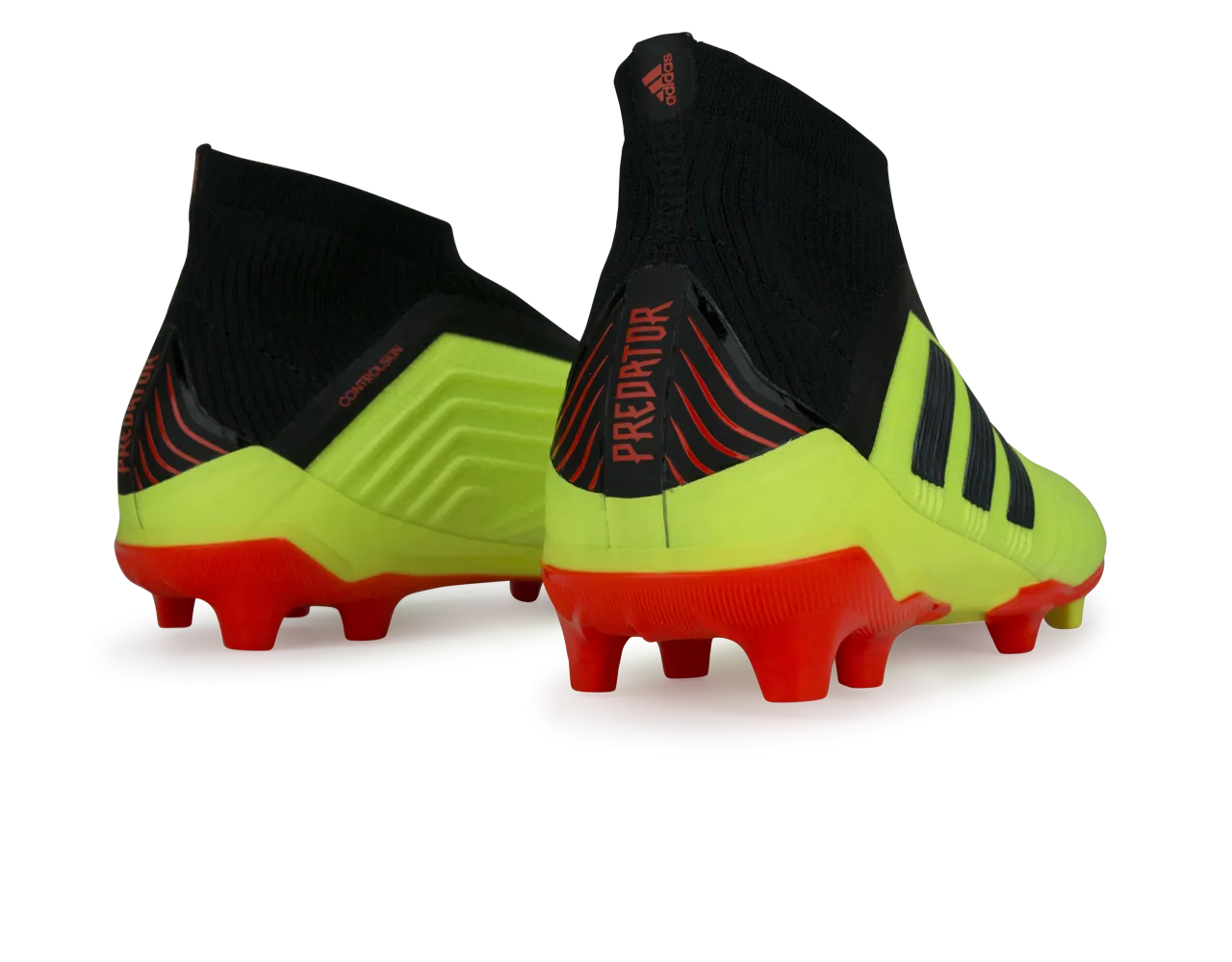 adidas Kids Predator 18  FG Solar Yellow/Core Black/Solar Red