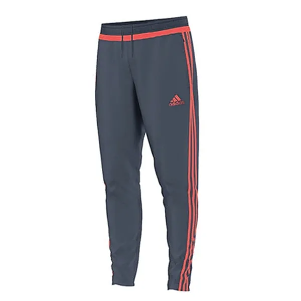 adidas Kids Tiro 15 Soccer Training Pants Grey/Light Red/Dark Shale