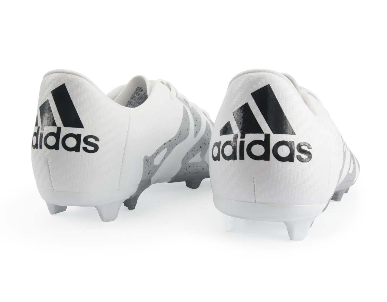 adidas Kids X 15.3 FG/AG White/Core Black/Silver Metallic