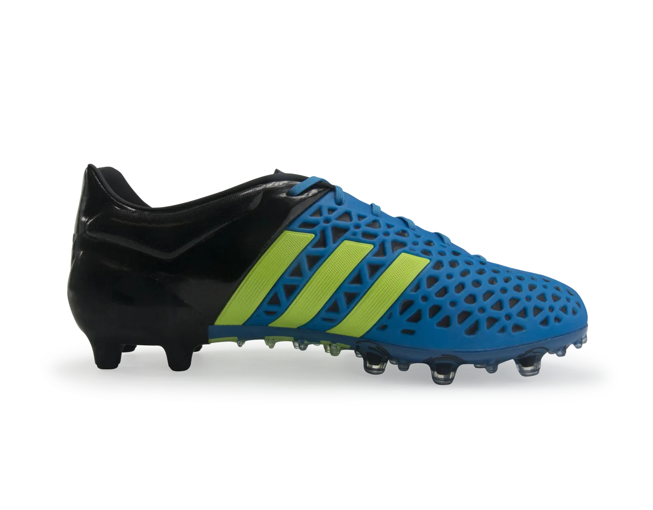 adidas Men's ACE 15.1 FG/AG Solar Blue/Sollar Yellow/Core Black