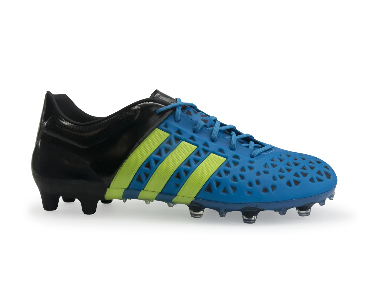 adidas Men's ACE 15.1 FG/AG Solar Blue/Sollar Yellow/Core Black