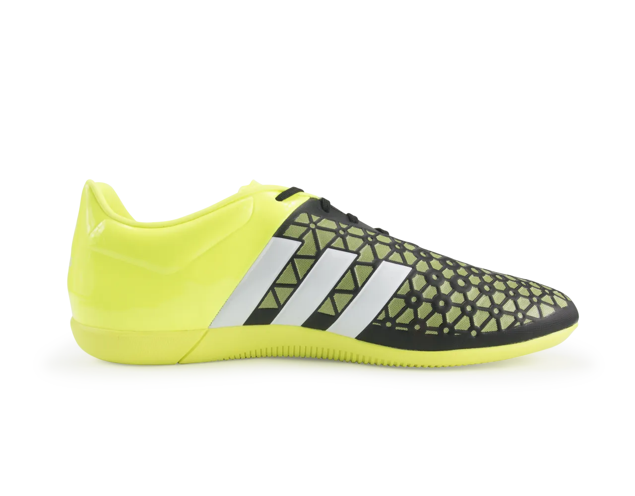 adidas Men's ACE 15.3 Indoor Soccer Shoes Solar Yellow/Solar Yellow/Black