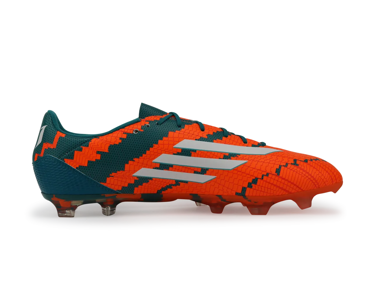 adidas Men's Messi 10.2 FG Power Teal/White/Solar Orange