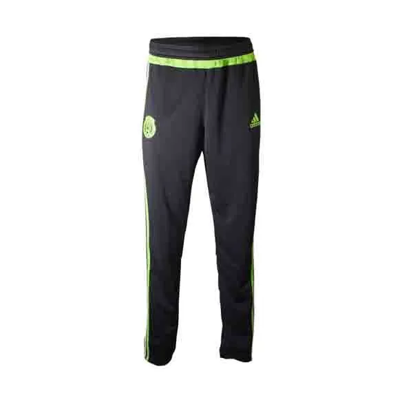 adidas Men's Mexico Training Pants Dark Shale/Semi Solar Green