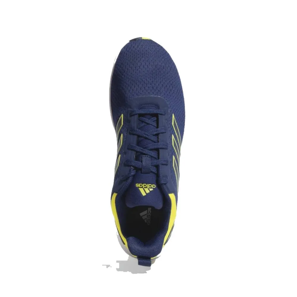 Adidas Men's Seize The Street Running Shoe (Night Sky/Acid Yellow)