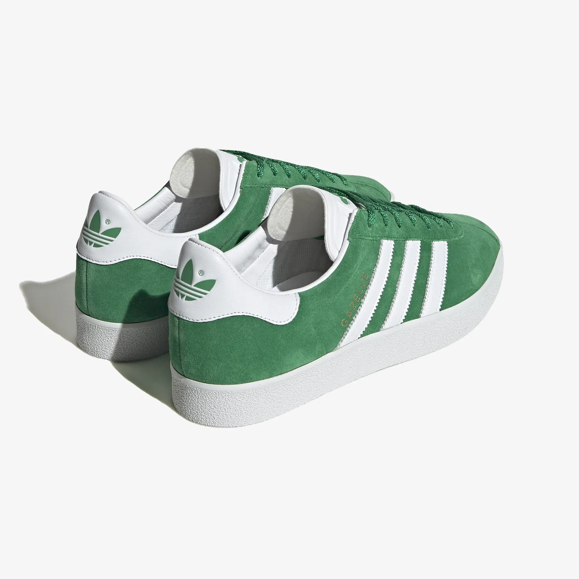 Adidas Originals | GAZELLE 85  { GREEN/WHITE/METALLIC