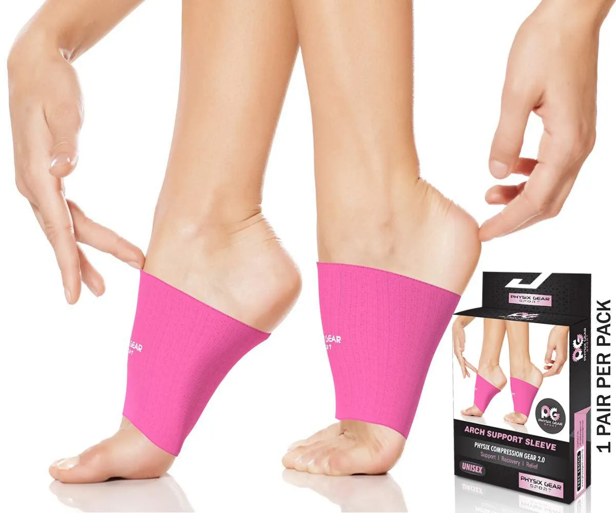 Arch Support Compression Sleeves - Foot Pain Relief and Comfort