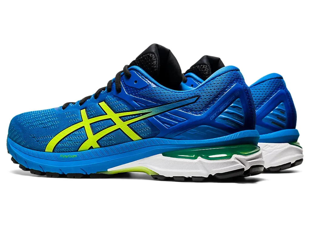 Asics GT-2000 9 Men's Running Shoes - Directoire Blue/Lime Zest