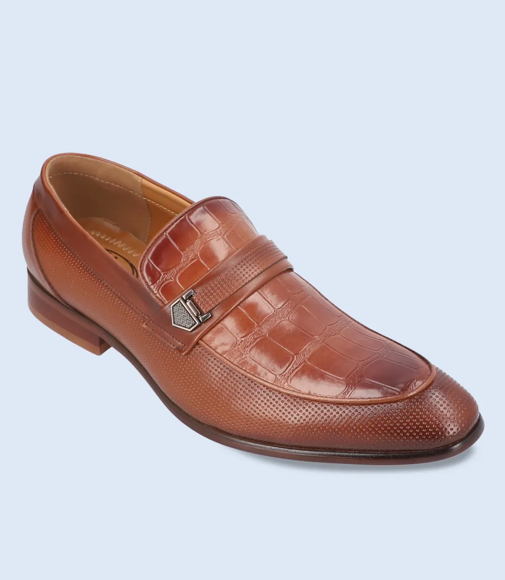 BM4123-BROWN-Men Slip On