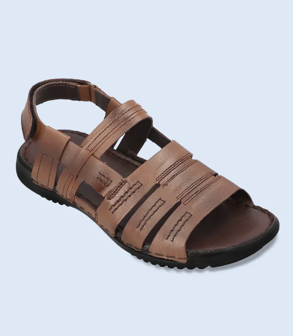 BM4611-BROWN-Men Casual Sandal