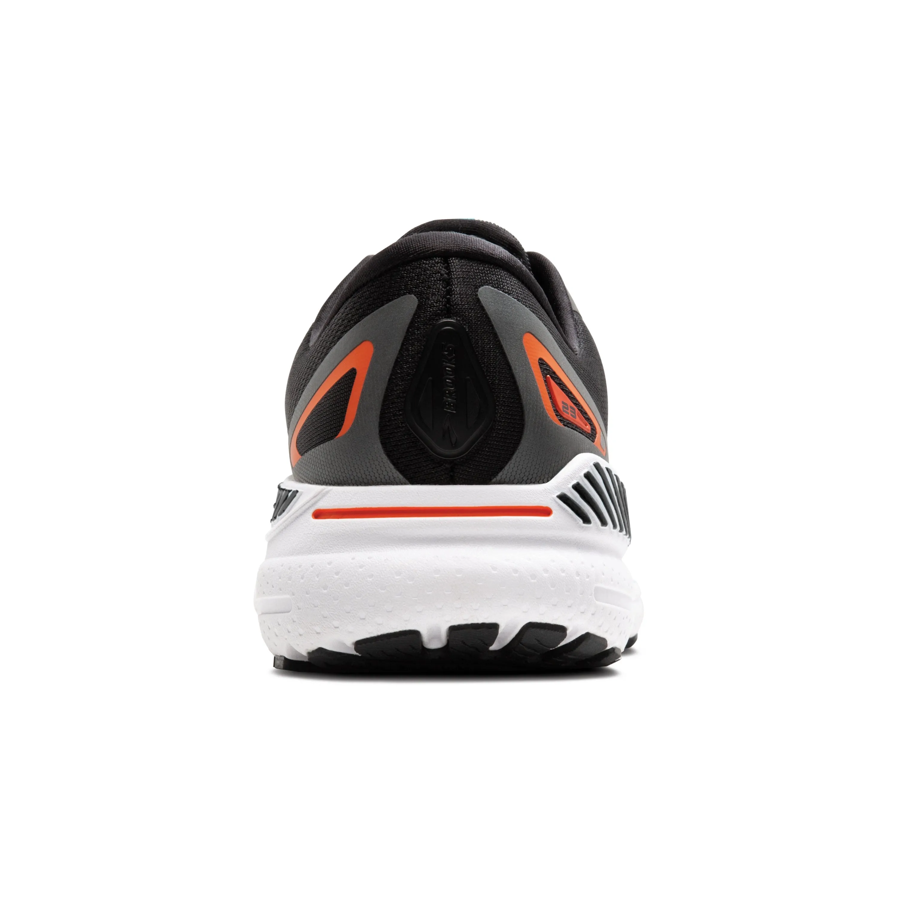 Brooks Adrenaline GTS 23 Men's - Black/Mandarin Red/Silver