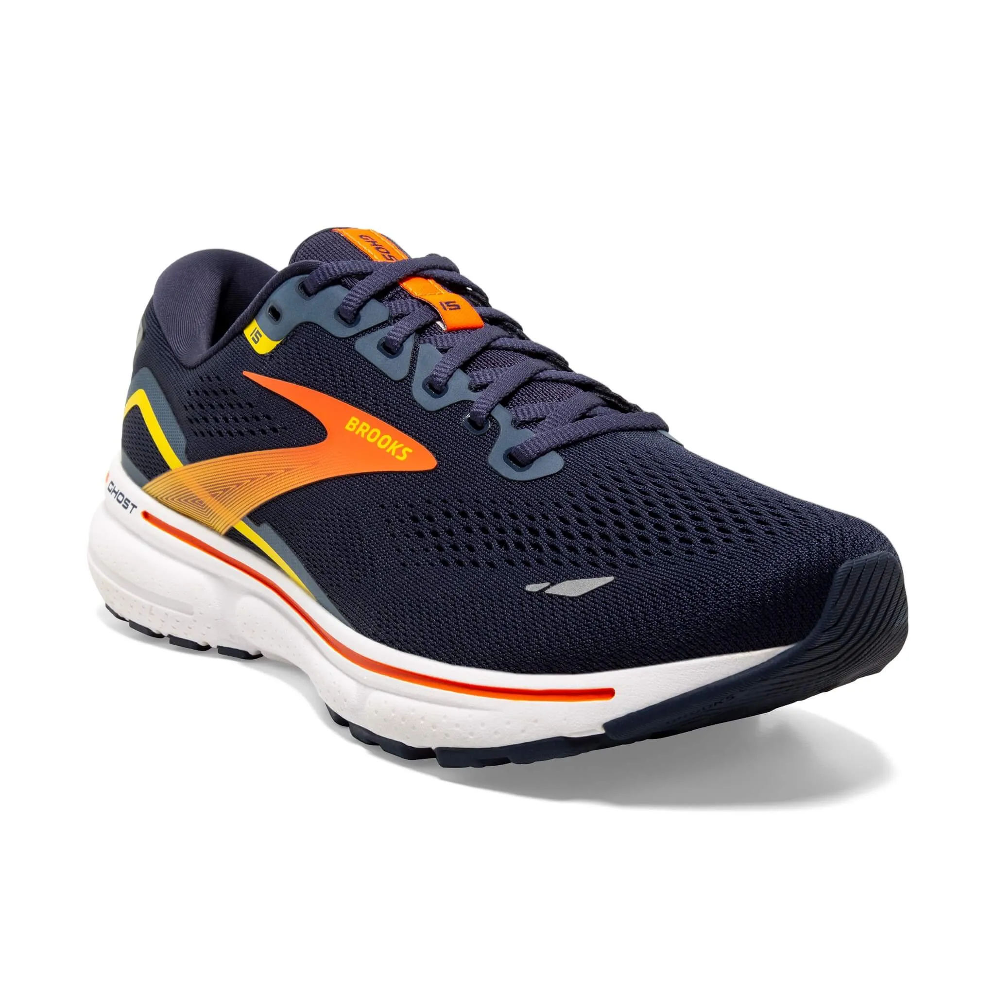 Brooks | Men's Ghost 15 Running Shoes - Peacoat