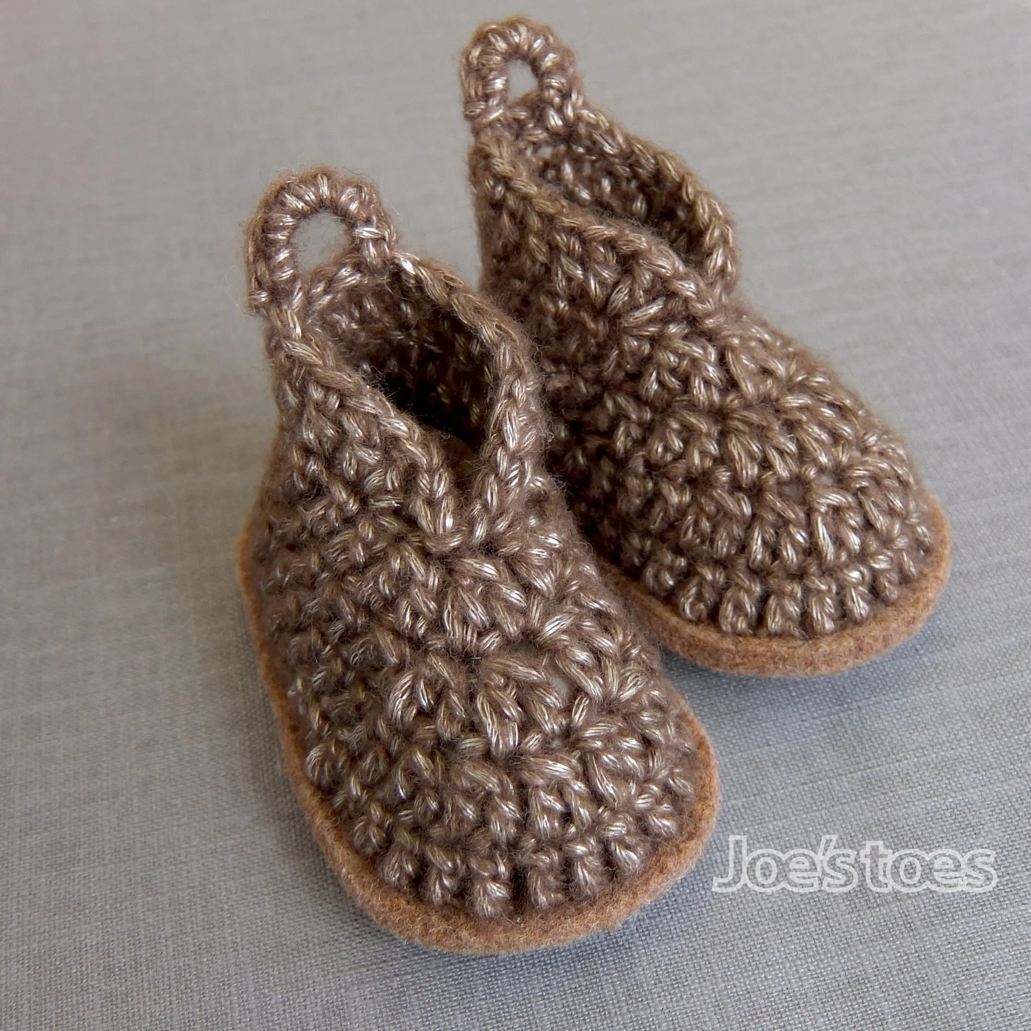 Bruna Baby Boots Crochet Kit