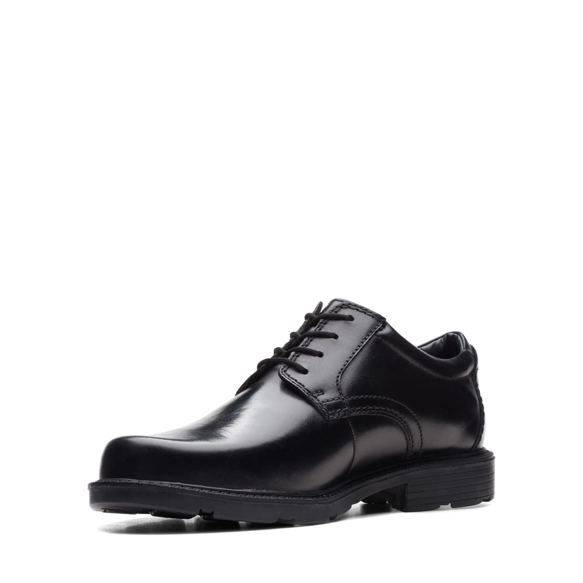 Clarks Kerton Lace Black Leather