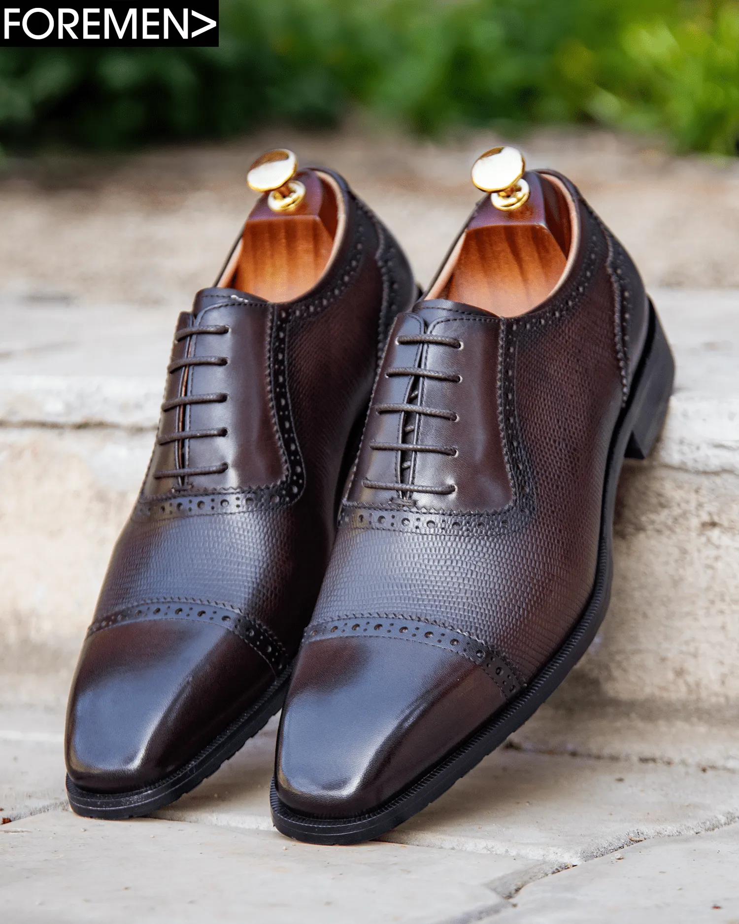 CULLINAN | Burgundy Adelaide Oxfords