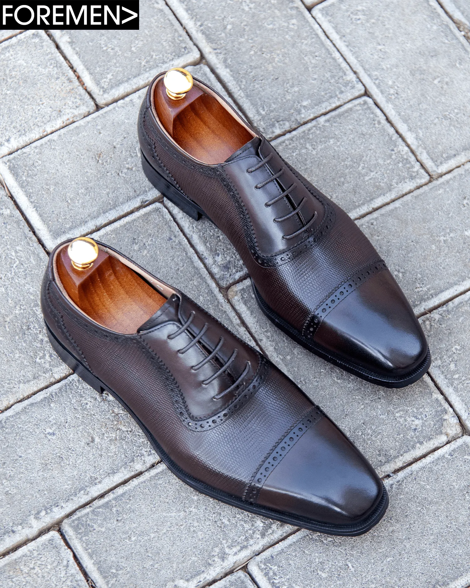 CULLINAN | Burgundy Adelaide Oxfords