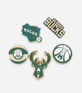 Jibbitz™ NBA Milwaukee Bucks 5-Pack