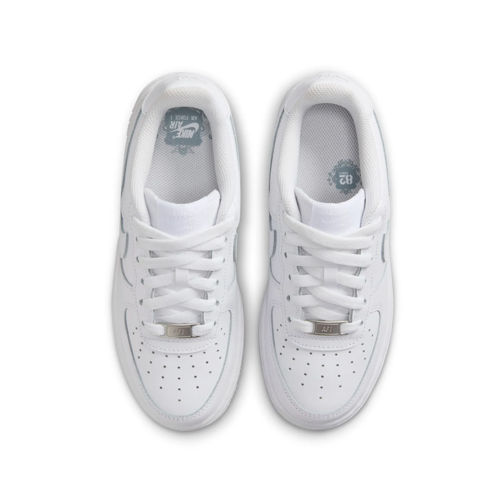 Nike Air Force 1 LE GS (White/White/White)