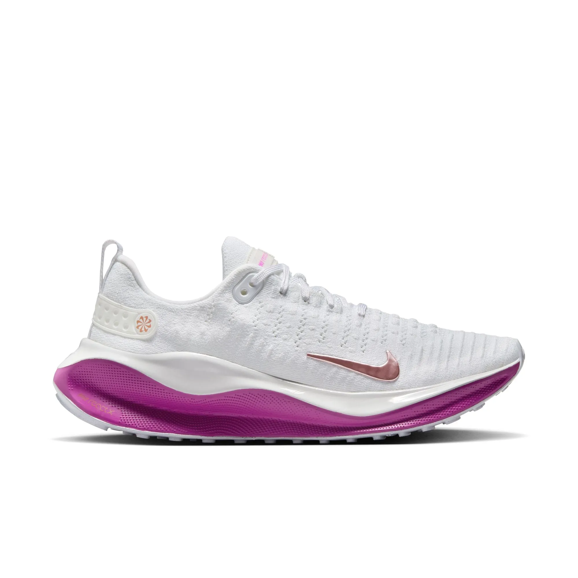 Nike ReactX Infinity RUN 4 Women's - White/Matallic/Hot Fuchsia