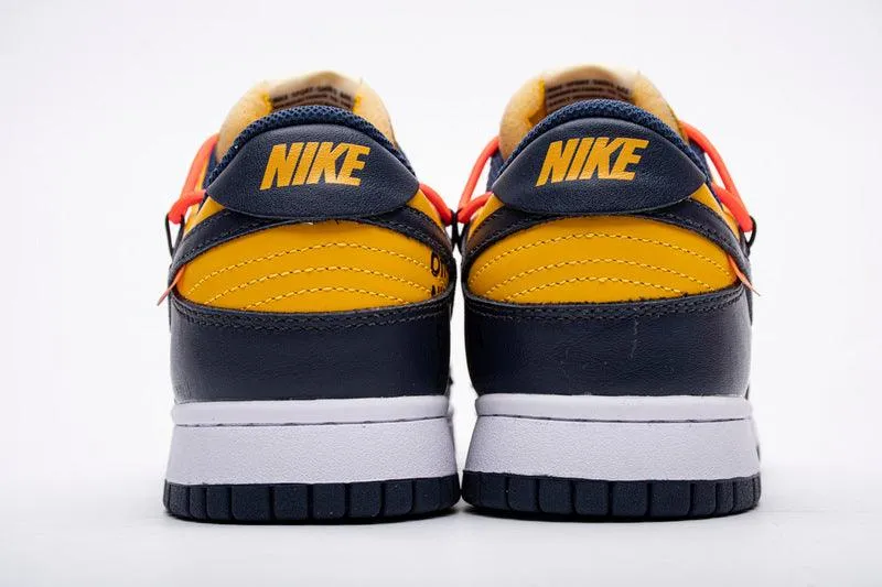 NIKE X OFF WHITE - DUNK SB " MICHIGAN "