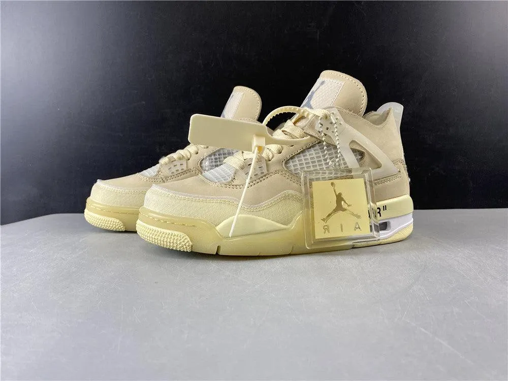 OFF WHITE AIR JORDAN 4 " SAIL "