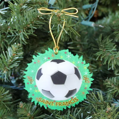 Ornament/Wreath,  SAINT FRANCIS SOCCER