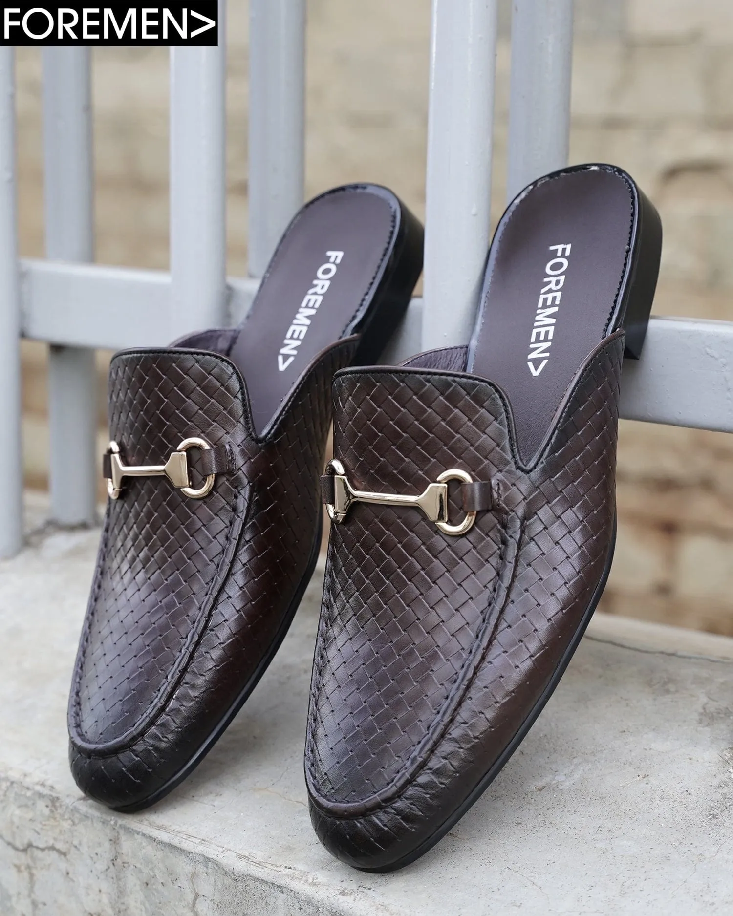 ROMA | coffee Leather Mules