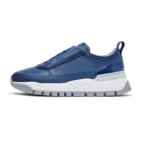 Santoni Tech Mesh Runner (Blue Navy)