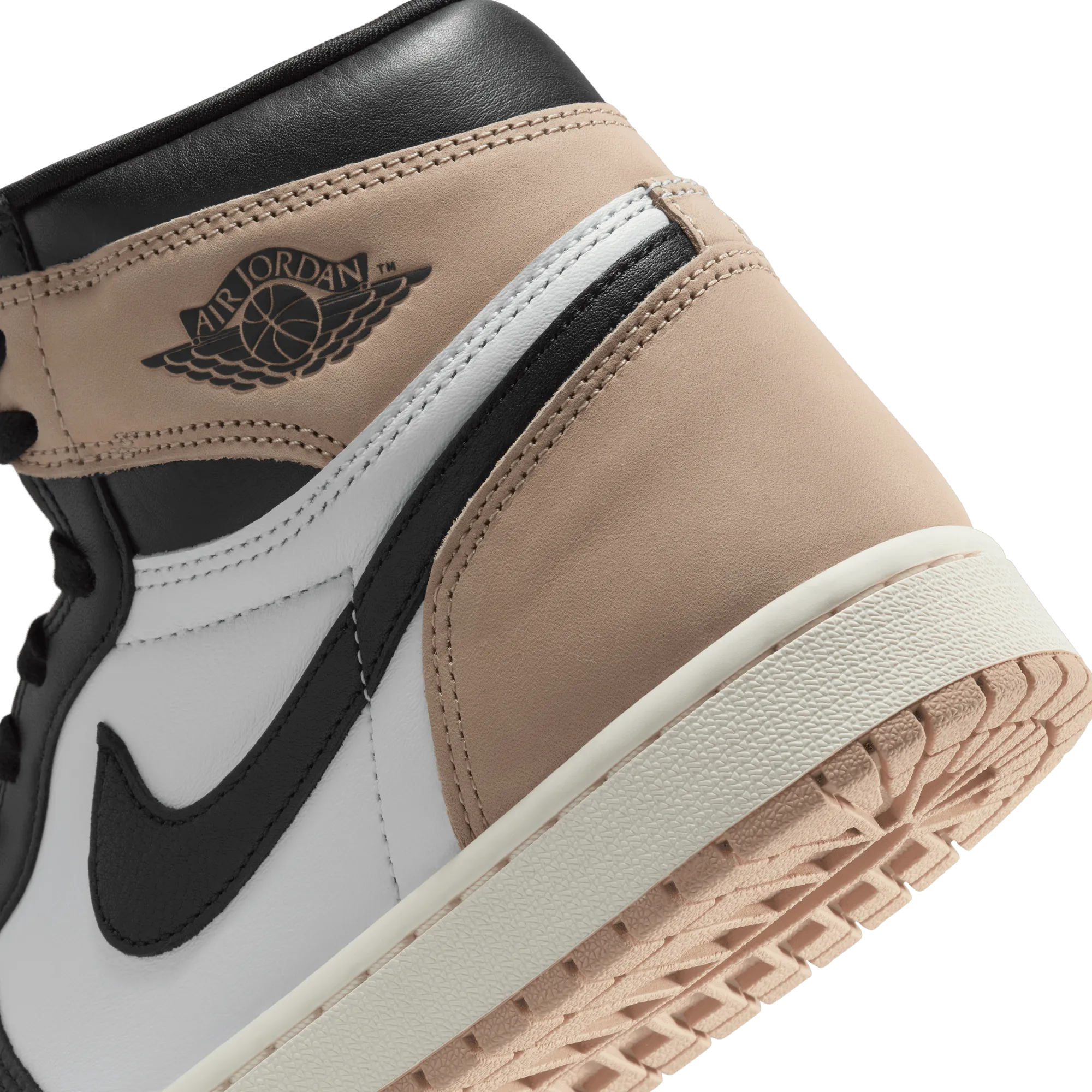 Women's Air Jordan 1 Retro High OG "Latte" - Black/Legend Medium Brown/White/Sail